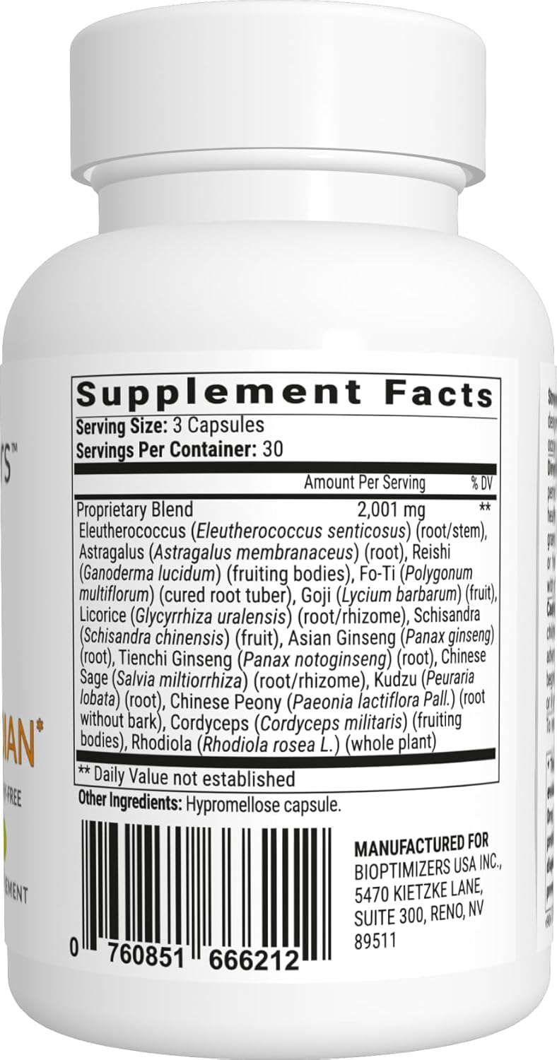 BiOptimizers Magnesium Breakthrough 4.0, (30 Capsules) & Stress Guardian, (90 Capsules) - Natural Sleep, Brain, and Stress Support Supplement Bundle Nirvana Guru