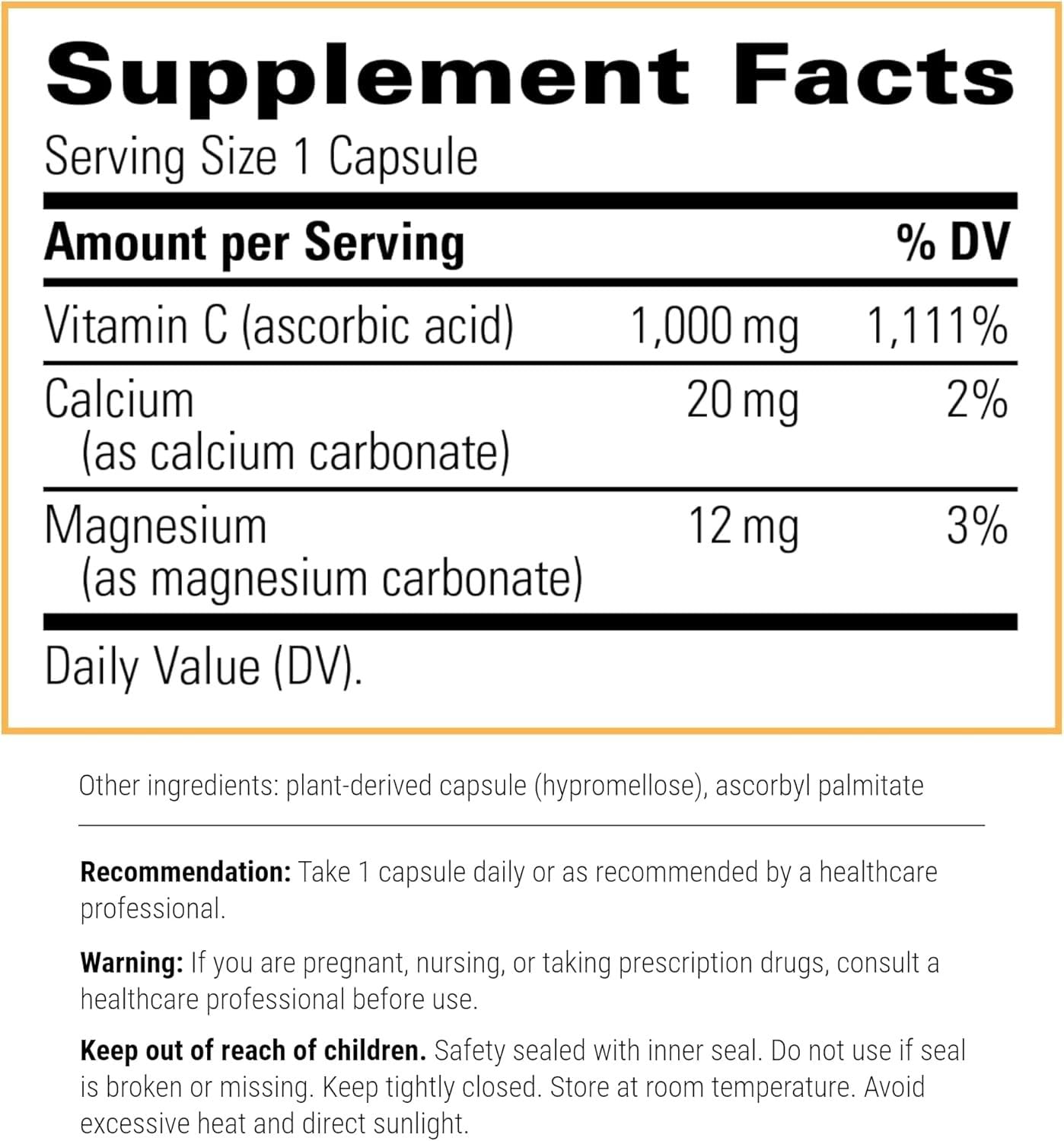 Integrative Therapeutics Buffered Vitamin C Capsules 1,000 mg - Immune Support Supplement* - Antioxidant Support* - Gentle Formula - Gluten Free - 60 Vegan Capsules - Nirvana Guru