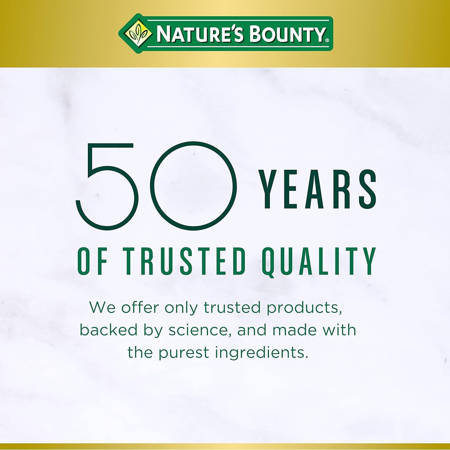 Nature's Bounty Zinc 50mg, Immune Support & Antioxidant Supplement, Promotes Skin Health, 1 Caplet Per Day, Gluten Free, 250 Vegetarian Caplets