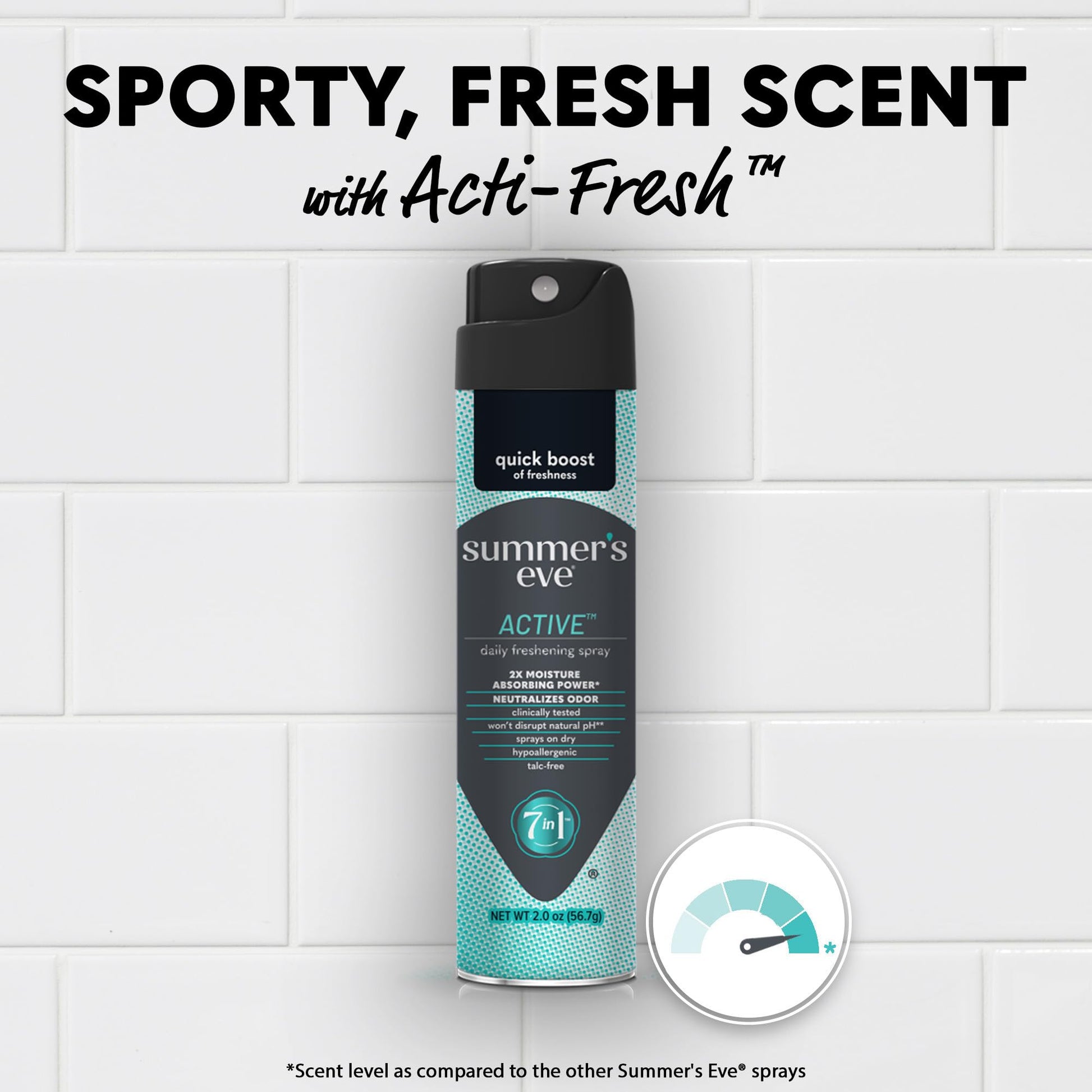 Summer's Eve Blissful Escape Daily Refreshing Feminine Spray, 2 oz Nirvana Guru