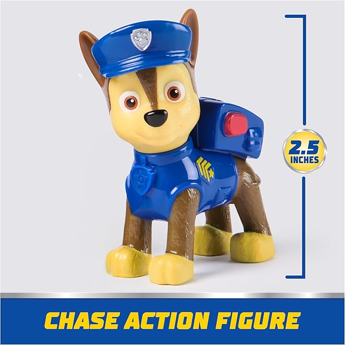 PAW Patrol, Chase’s Patrol Cruiser, Toy Car with Collectible Action Figure, Sustainably Minded Kids Toys for Boys & Girls Ages 3 and Up nirvanaguru