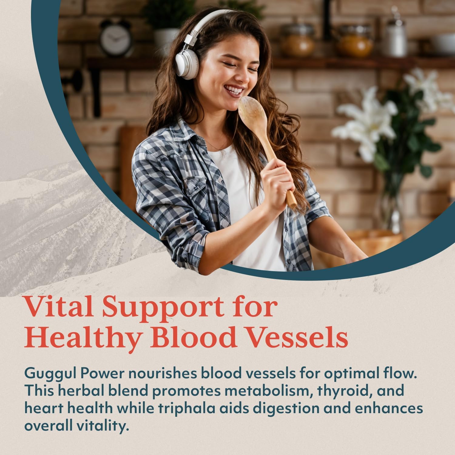 Ruved Guggul Power Herbal Supplement for Ayurvedic Cholesterol Support, Red Yeast Rice, Bergamot, Guggul, and Amla Supplement for Women and Men, 60 Vegetarian Capsules Nirvana Guru