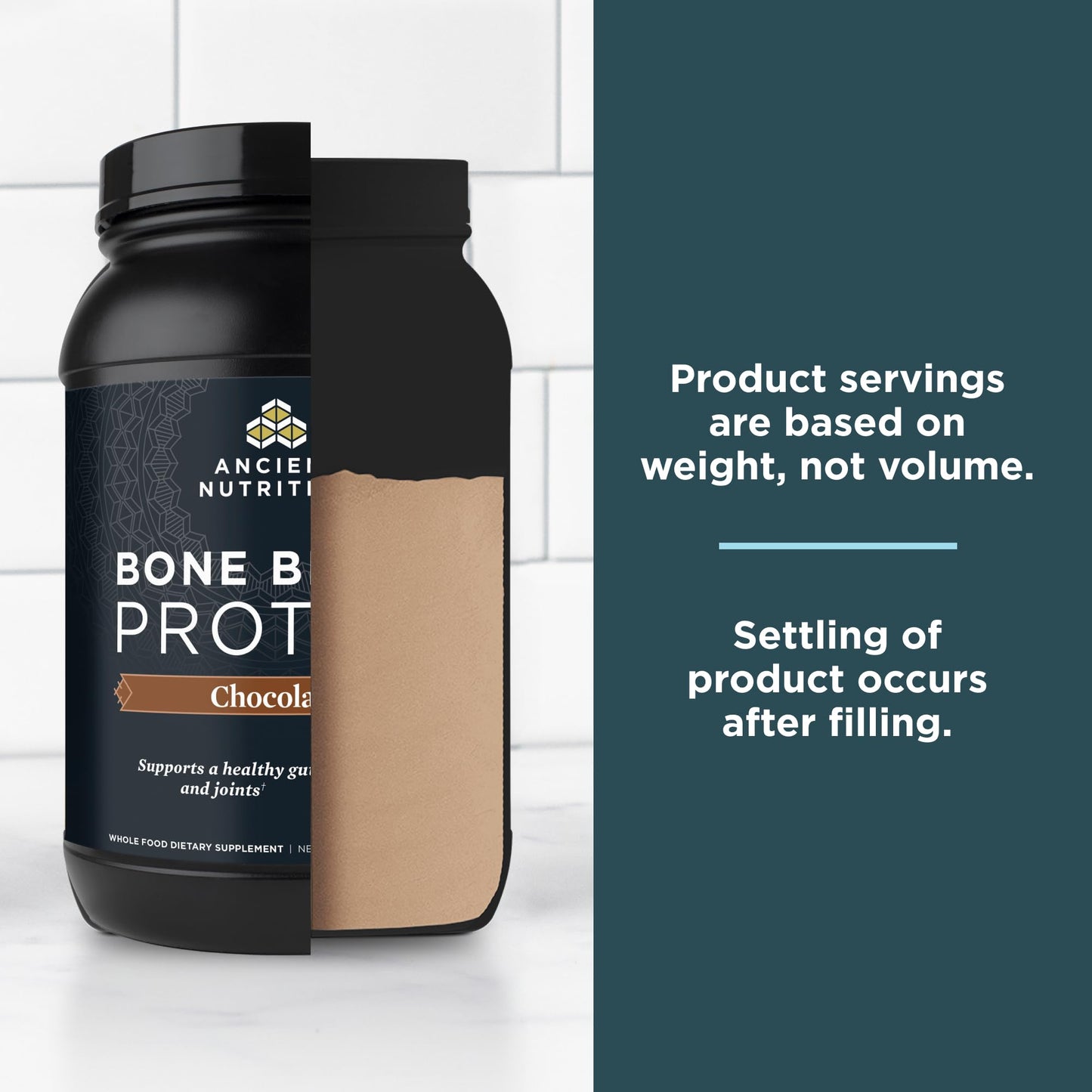 Ancient Nutrition Grass Fed, Cage Free, Bone Broth Protein Powder, 20g Protein, Hydrolyzed Collagen Peptides, Keto & Paleo Friendly, Supports Joint, Gut Health, Vanilla, 40 Servings - Nirvana Guru
