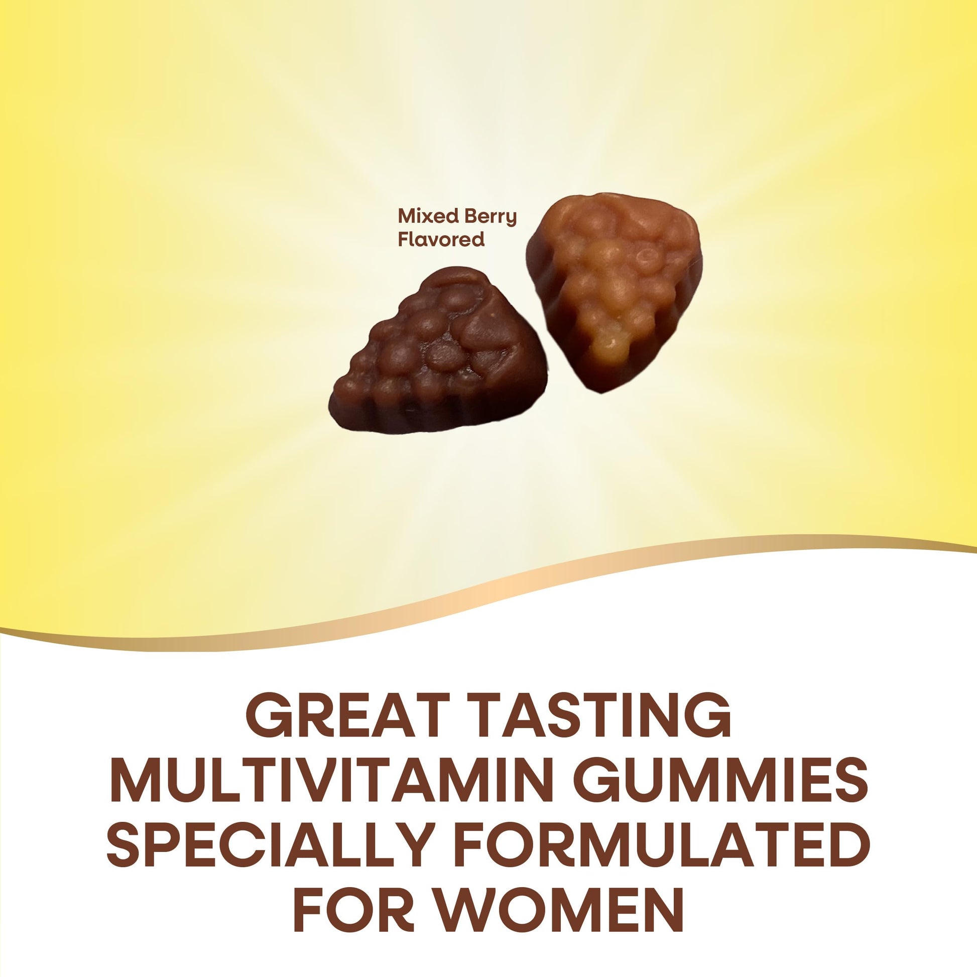 Nature's Way Alive! Women's Daily Gummy Multivitamins, 16 Vitamins & Minerals, Energy Metabolism*, Hair Skin & Nails*, Vegetarian, Mixed Berry Flavored, 150 Gummies (Packaging May Vary) - Nirvana Guru