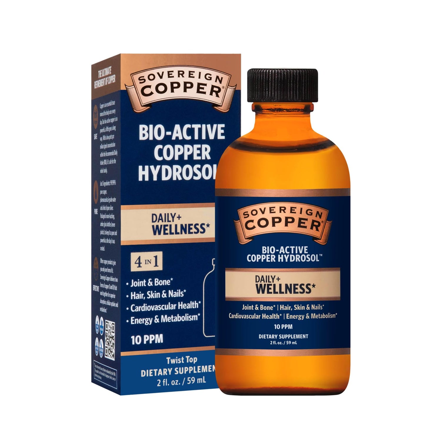 Sovereign Copper Bio-Active Copper Hydrosol, 8oz Nirvana Guru