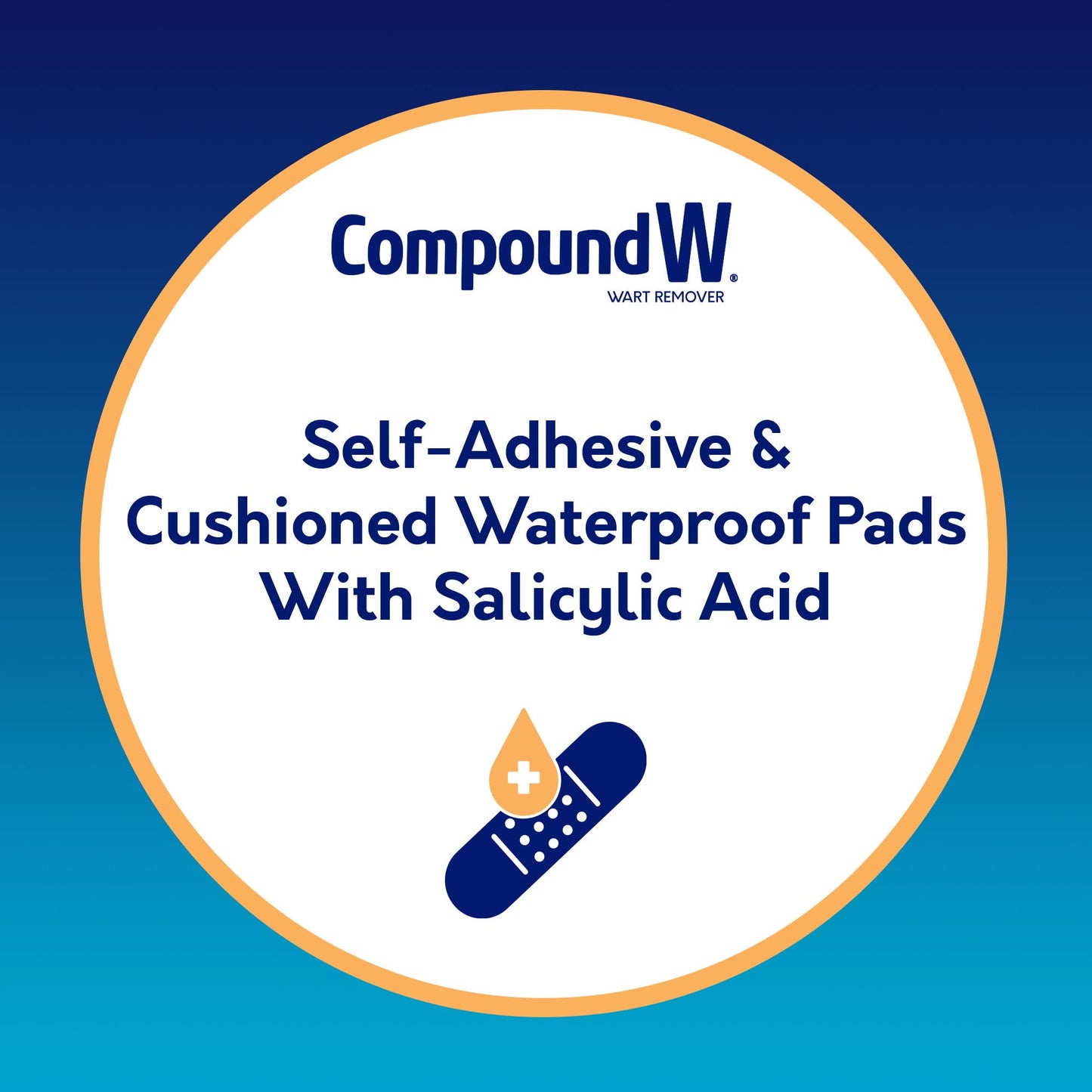Compound W Wart Remover Maximum Strength One Step Pads, 14 Medicated Pads