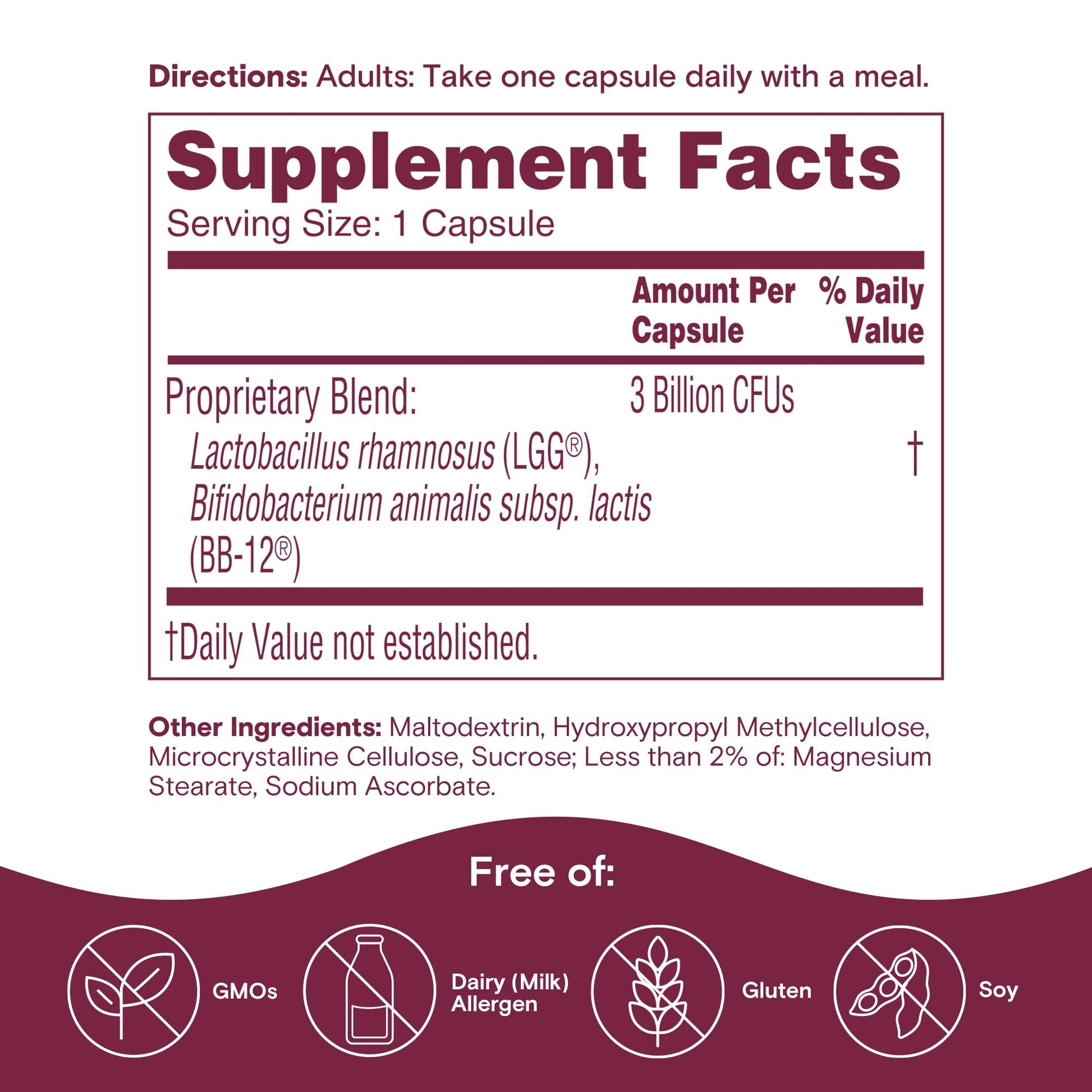 Phillips' Colon Health Daily Probiotic Capsules, 4-in-1 Symptom Defense to help defend against Occasional Gas, Bloating, Constipation, and Diarrhea, Daily Supplement, 60 Count - Nirvana Guru