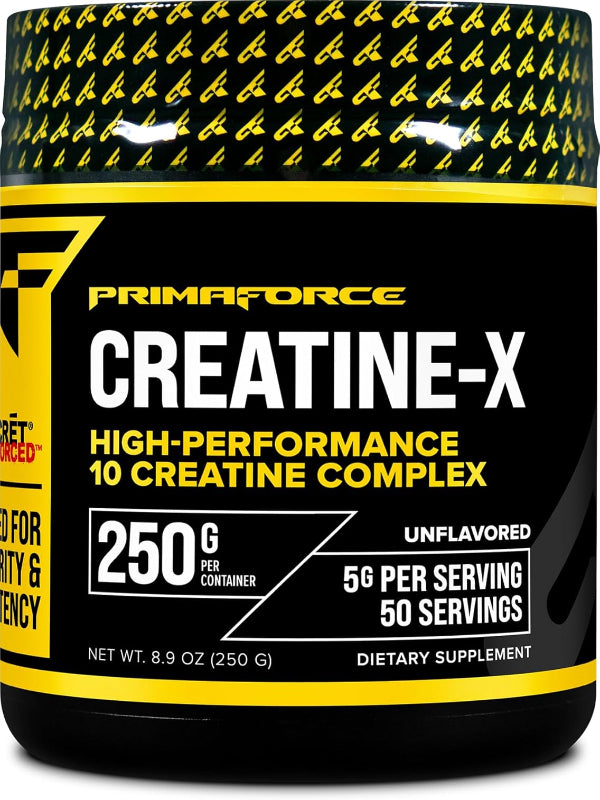 Primaforce Creatine-X 250 Grams - High-Performance 10 Creatine Complex - Unflavored Nirvana Guru