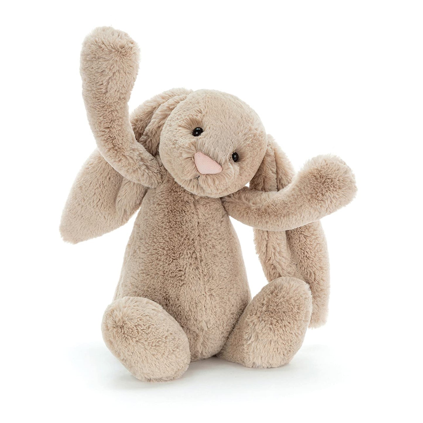 Jellycat Bashful Beige Bunny Stuffed Animal, Medium 12 inches - Rabbit and Bunny Plush Toy - Classic Children's Gift Nirvana Guru