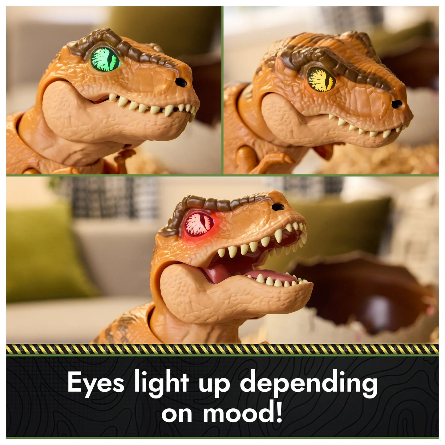 Jurassic World Primal Hatch T-Rex, Interactive Dinosaur Toy for Kids Ages 5 and up nirvanaguru