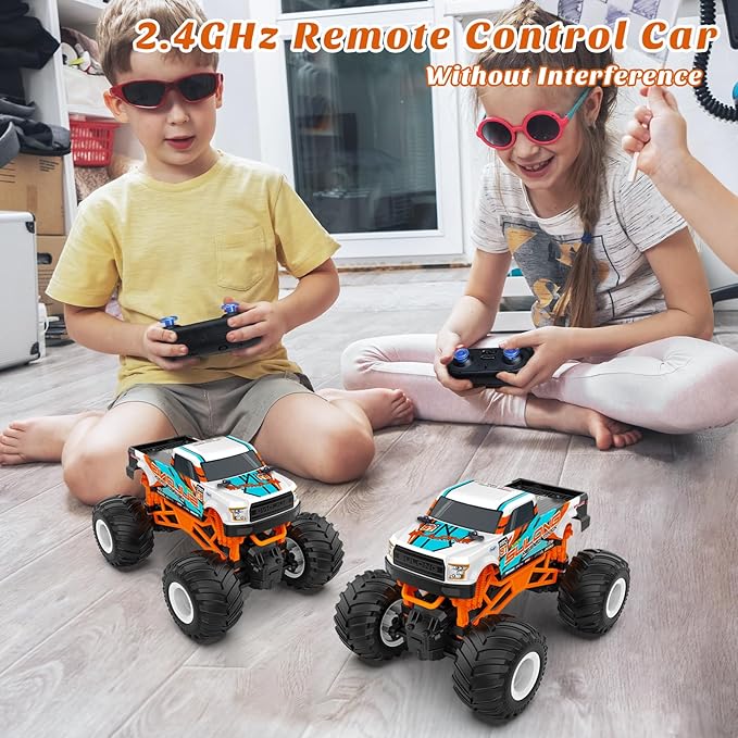 1:16 Scale RC Monster Truck - 2.4GHz All Terrain Car for Kids 4-12, 20 Km/h Off Road RC Truck, Christmas or Birthday Gift Nirvana Guru