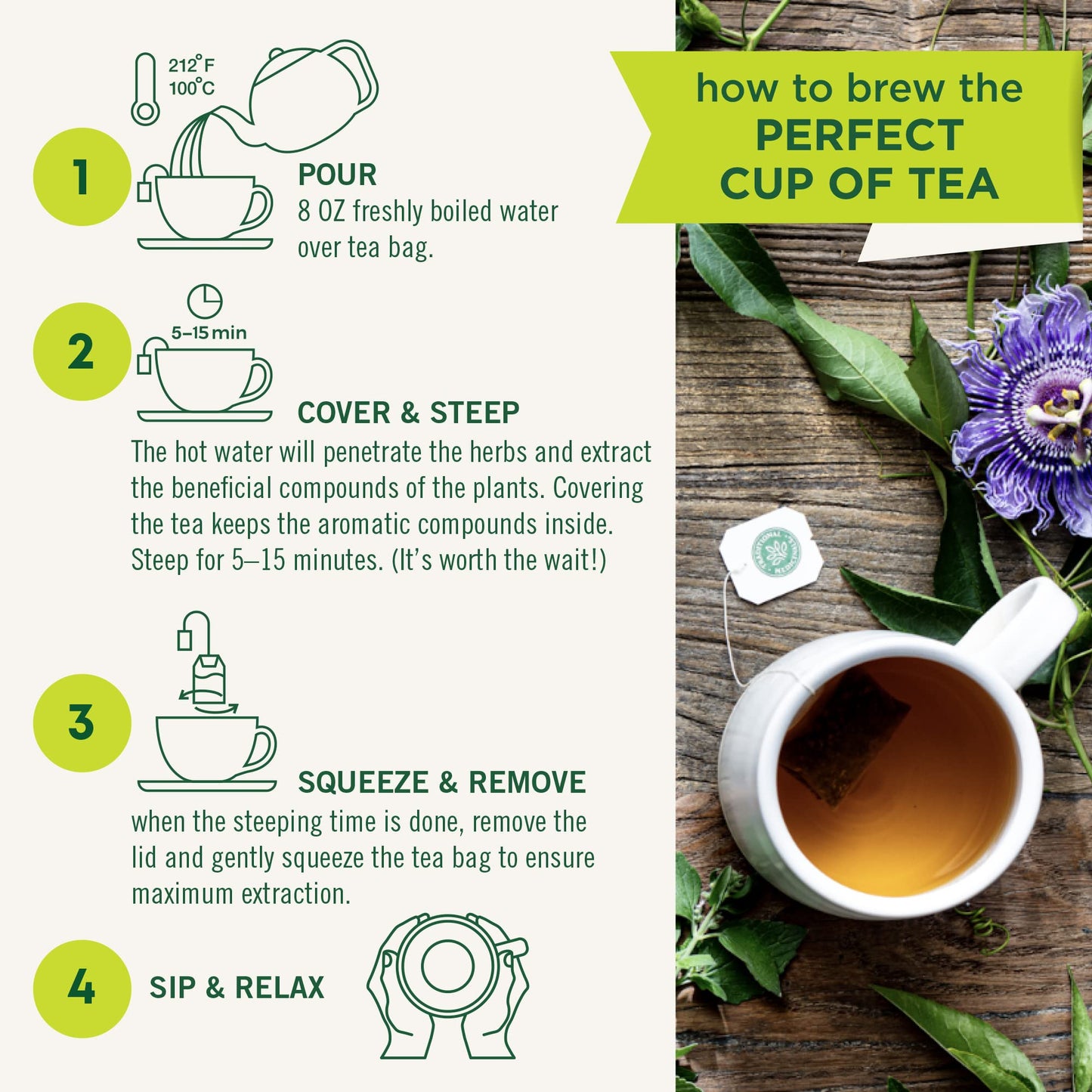 Traditional Medicinals Tea, Organic Smooth Move Peppermint, Relieves Occasional Constipation, Senna, 16 Tea Bags - Nirvana Guru