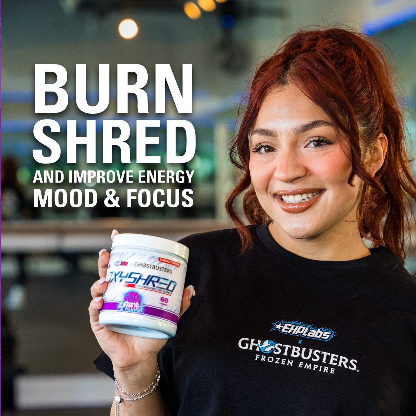 EHP Labs OxyShred Pre Workout Powder - Preworkout Powder with L Glutamine & Acetyl L Carnitine, Energy Boost Drink - Mango, 60 Servings Nirvana Guru