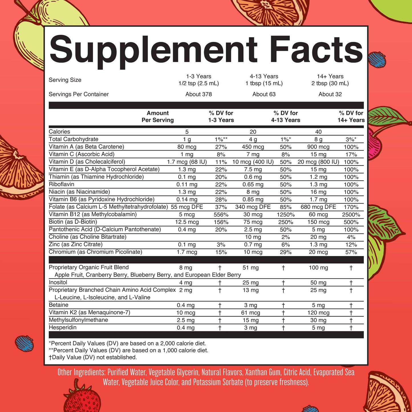 MaryRuth's Liquid Morning Multivitamin Essentials+ | Vitamin A C D E B6 B12 Biotin Zinc | Mens Womens Multivitamin | Immune Support | Beauty | Sugar Free | Vitamins for Ages 1+ | Vegan | 32 Fl Oz - Nirvana Guru