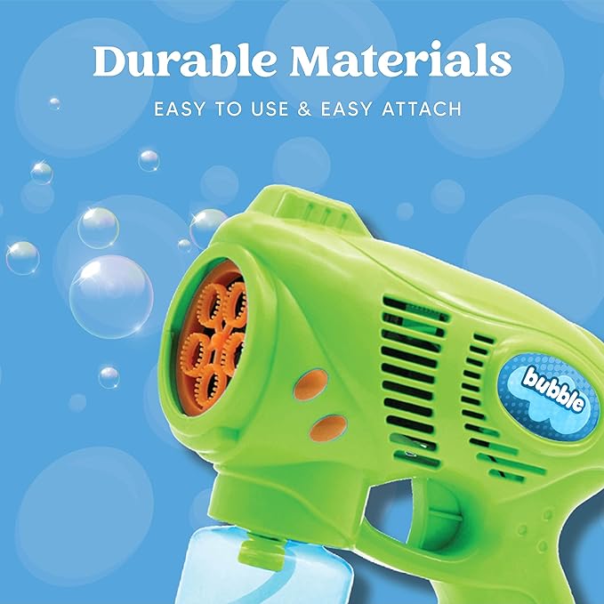 JOYIN 2 Kids Bubble Gun with 2 Bottles Refill Solution, Bubble Machine Gun for Toddlers 1-3 Kids 4-8, Party Favors, Summer Toy, Outdoors, Easter, Birthday Gift nirvanaguru
