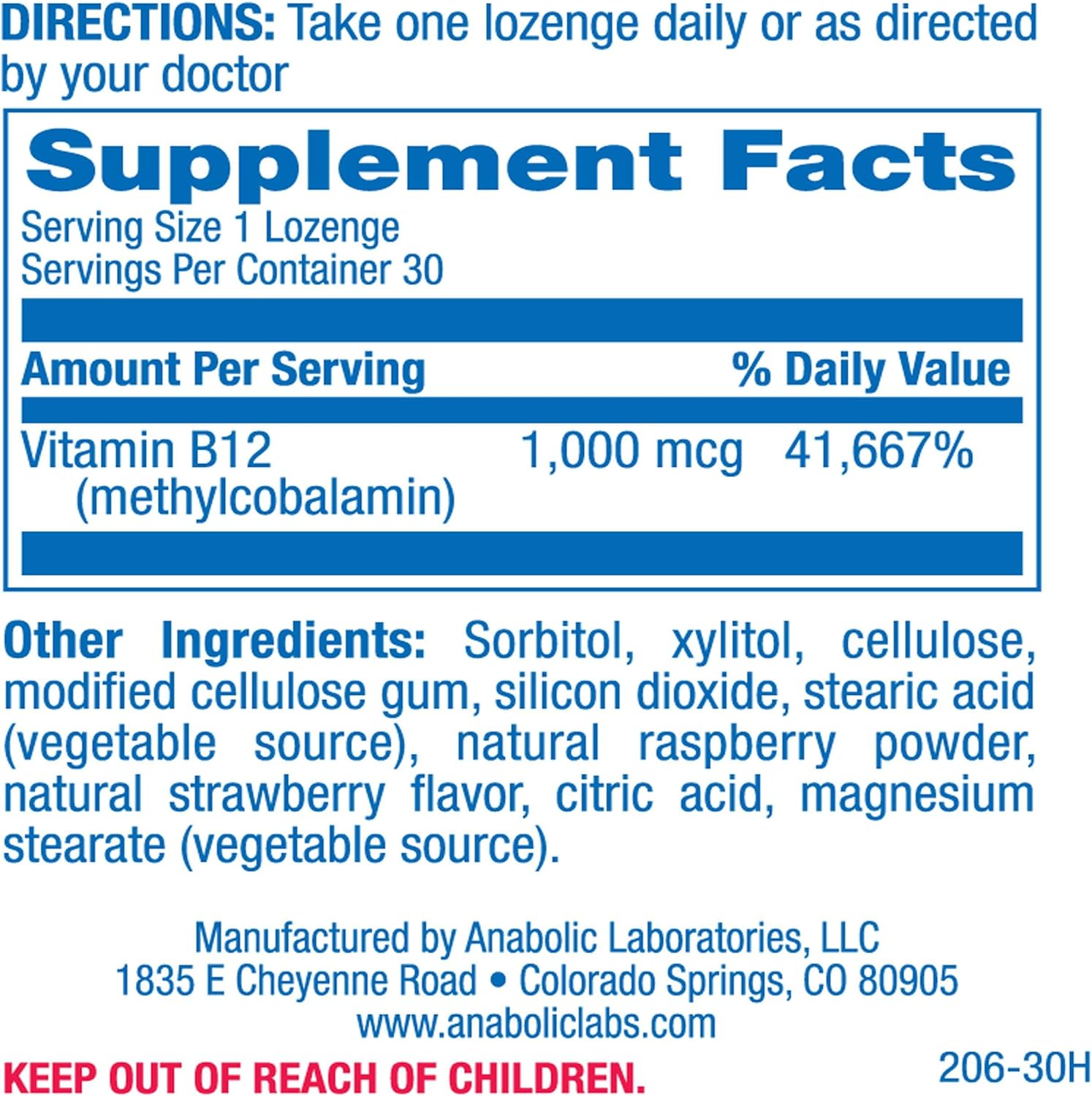 Vitamin B12 Methylcobalamin 1000 mcg - Clinical Formula Methyl B12 Sublingual 1000 mcg Tasty Lozenges for Energy Eye Nerve and Brain Support for Men and Women - 30 Count (Berry Flavor) Nirvana Guru