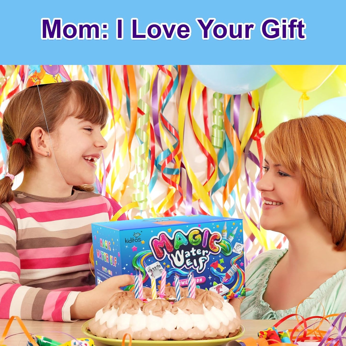 Kiditos Magic Water Elf Toy Kit–Squishies for Kids, 20 Gels & 10 Molds, Magic Gel Water Pets Sensory Toy, Fun DIY Craft Kit,Party Favors, Birthday & Christmas Gifts for Kids Ages 3+ Nirvana Guru