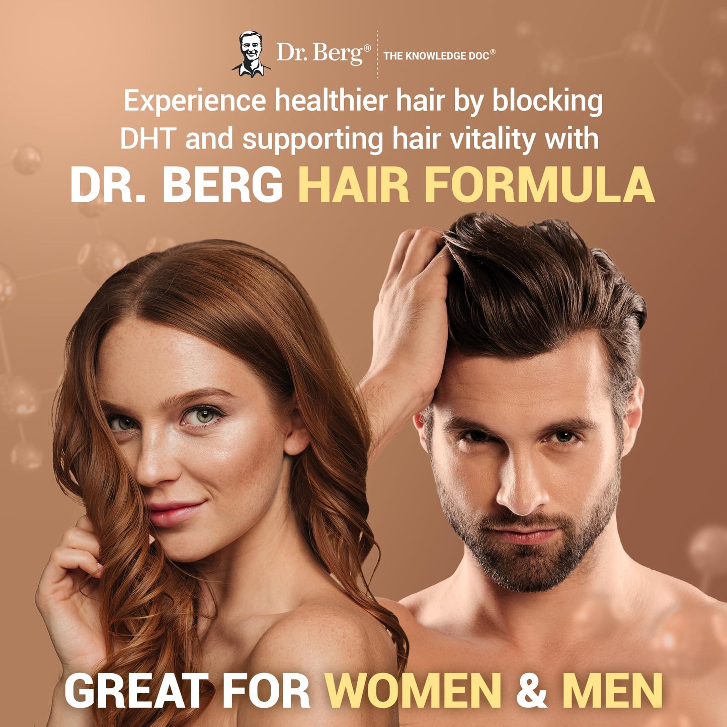 Dr. Berg All-in-One Vitamins for Hair, Skin, & Nails - Advanced Formula with Biotin, Saw Palmetto, DHT Blocker, & Trace Minerals - 90 Veg Capsules - Nirvana Guru