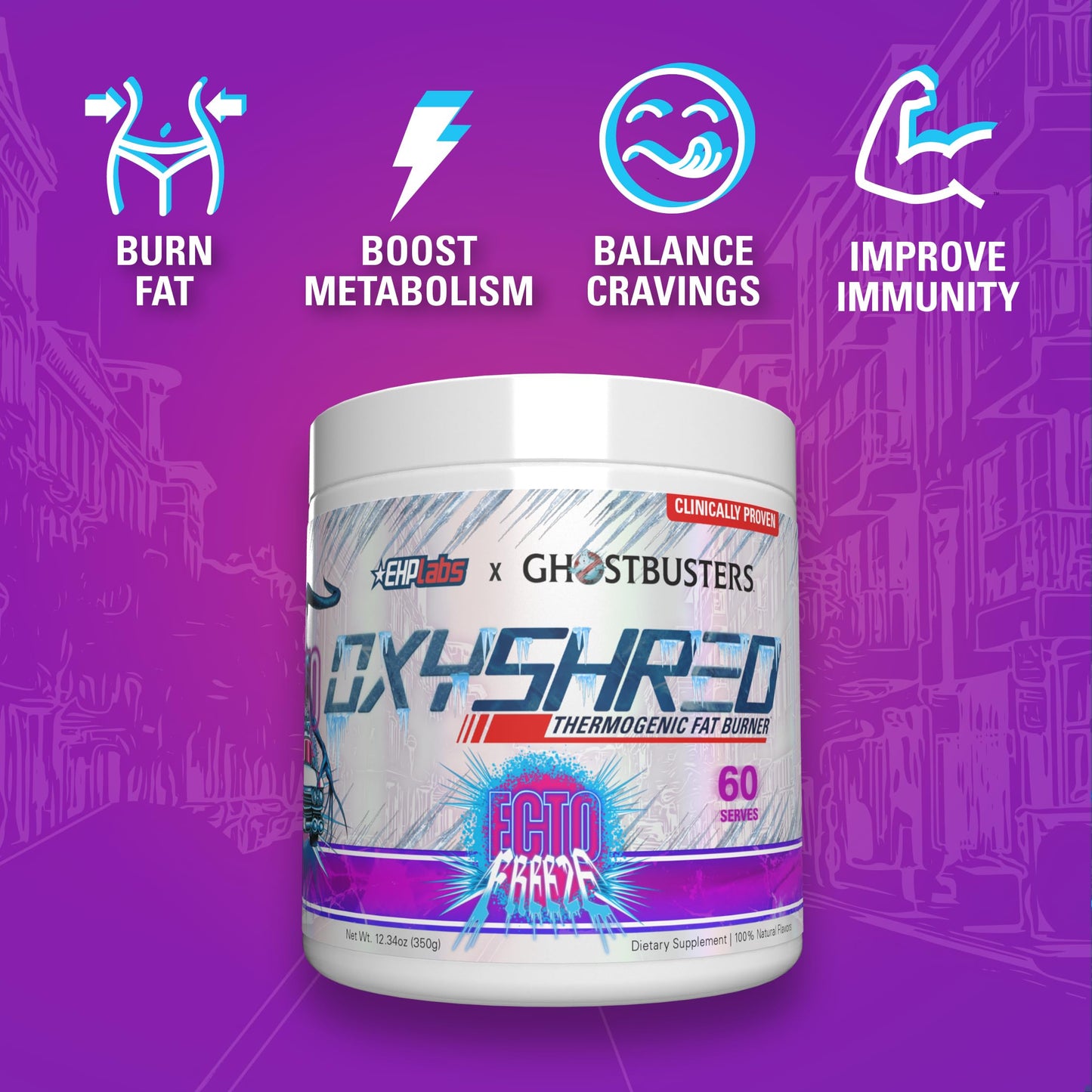 EHP Labs OxyShred Pre Workout Powder - Preworkout Powder with L Glutamine & Acetyl L Carnitine, Energy Boost Drink - Mango, 60 Servings Nirvana Guru