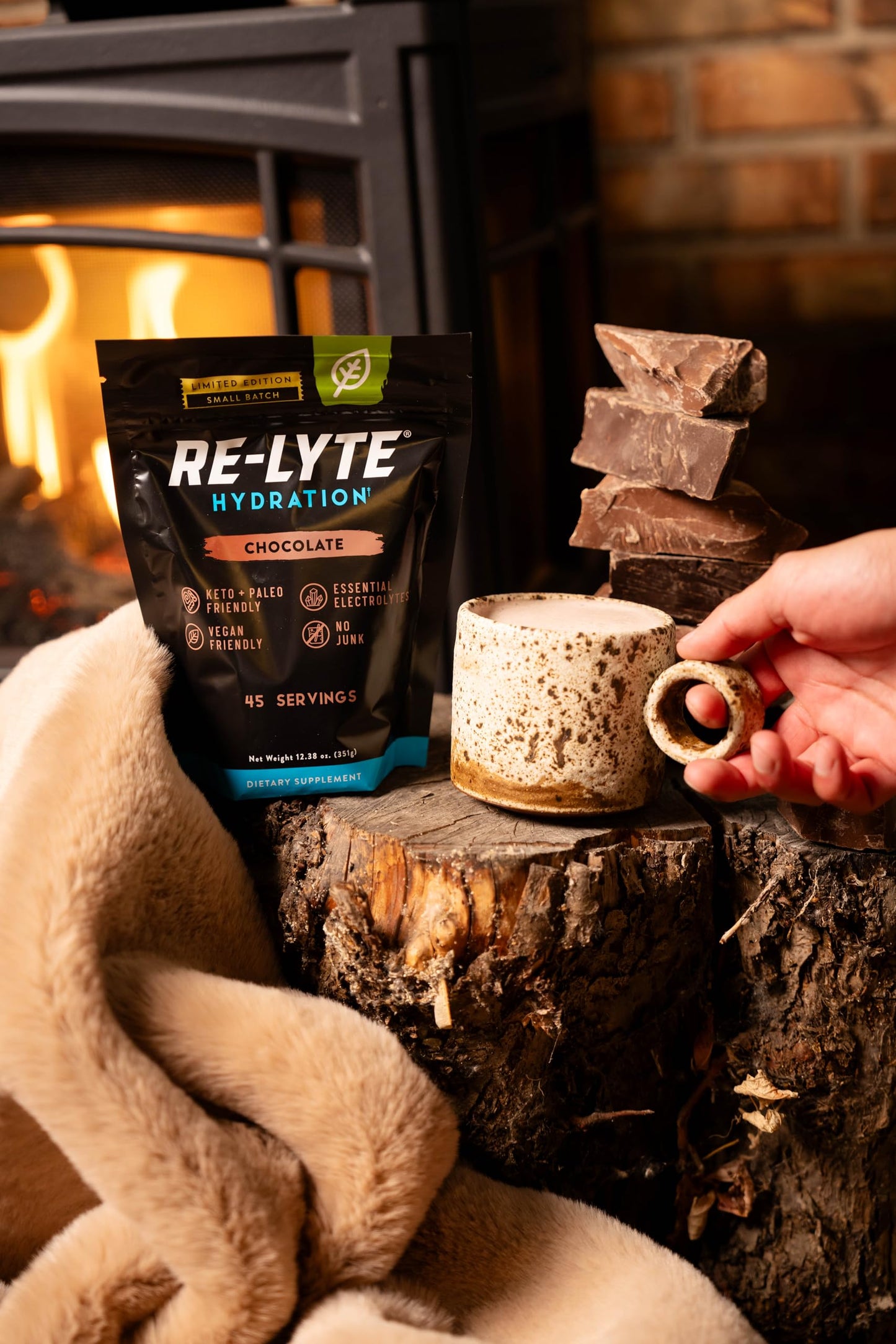 REDMOND Re-Lyte Hydration Electrolyte Powder Mix (Strawberry Lemonade)