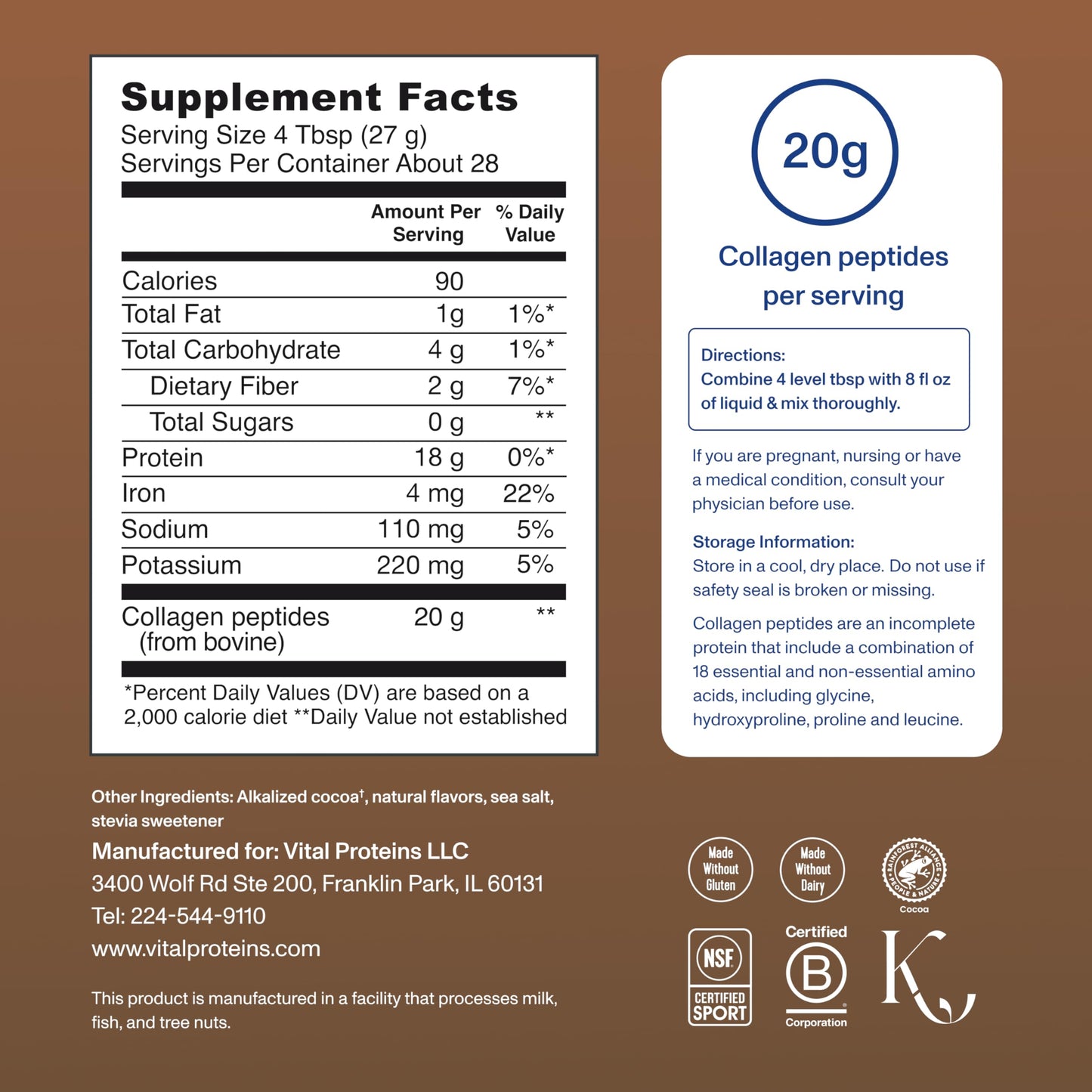 Vital Proteins Collagen Peptides Powder - Supports Hair, Nail, Skin, Bone & Joint Health, Unflavored, Collagen Protein 9.33 OZ - Nirvana Guru