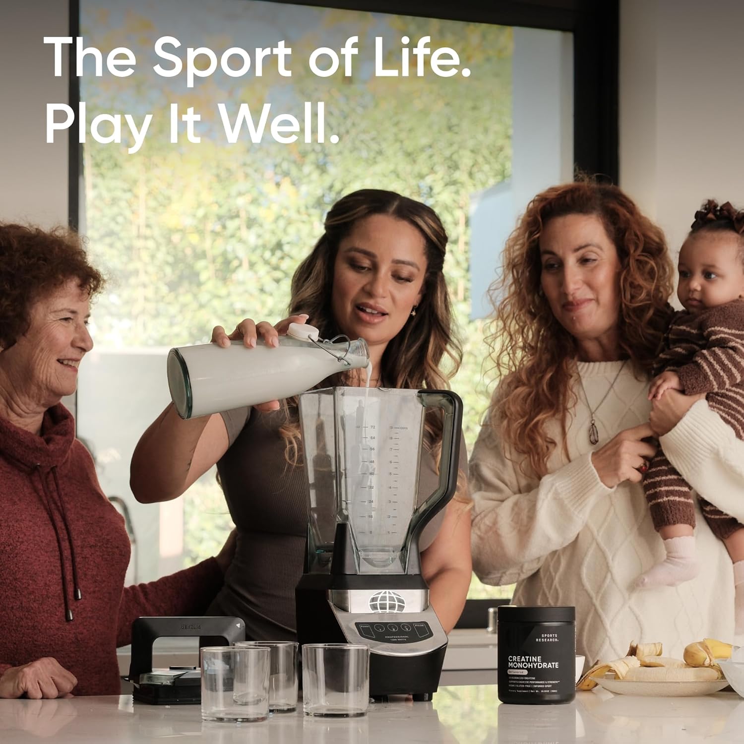 Sports Research Creatine Monohydrate - Nirvana Guru