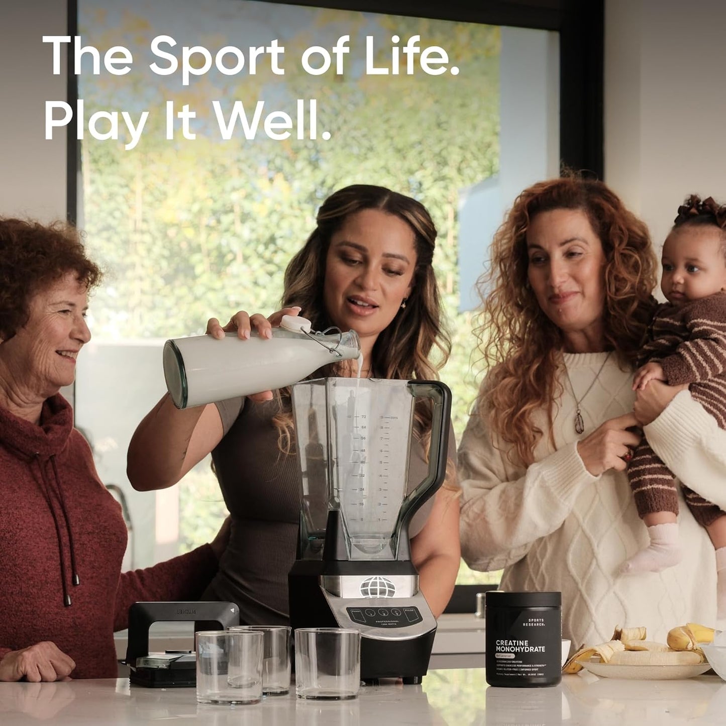 Sports Research Creatine Monohydrate - Nirvana Guru