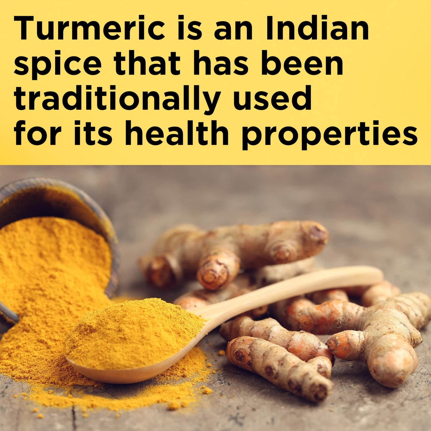 Nature Made Turmeric Curcumin 500 mg, Herbal Supplement for Antioxidant Support, 120 Capsules, 120 Day Supply - Nirvana Guru