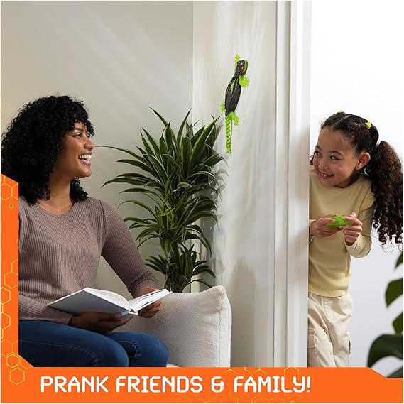 HEX BOTS Wall Climbing RC Robot Toy – Rechargeable Gecko Robot for Kids Ages 4+ nirvanaguru