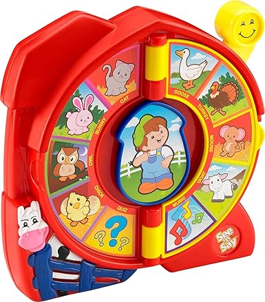 Fisher-Price Little People Toddler Toy See ‘n Say The Farmer Says, Learning Game with Music & Sounds for Kids Ages 18+ Months (Amazon Exclusive) nirvanaguru