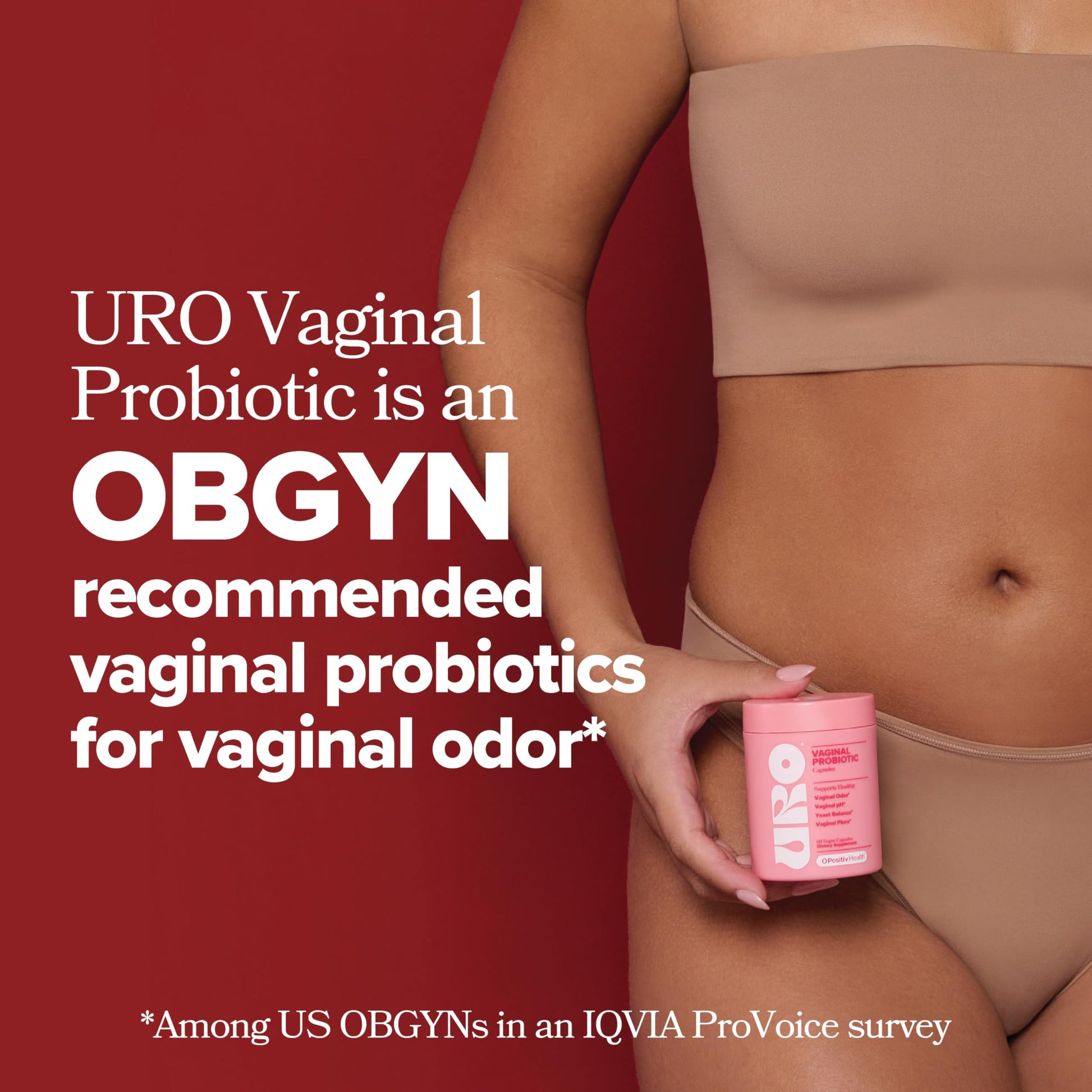 O Positiv URO Vaginal Probiotics for Women pH Balance with Prebiotics & Lactobacillus Probiotic Blend - Vaginal Health Supplement - Promote Healthy Vaginal Odor & Vaginal Flora, 60 Count (Pack of 1) Nirvana Guru