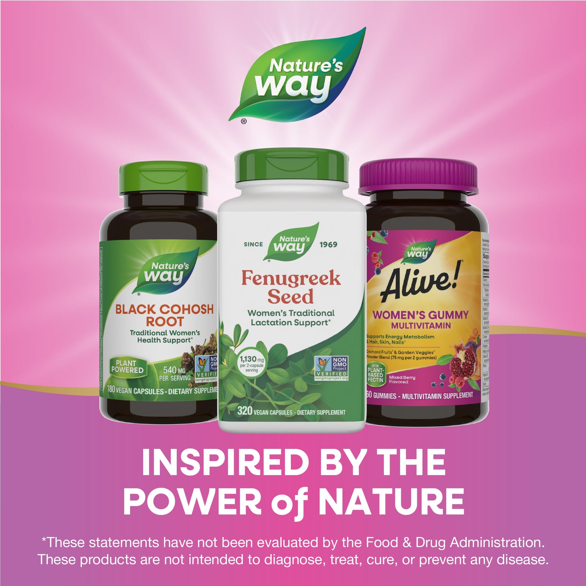 Nature's Way Fenugreek Seed Supplement, Fenugreek for Traditional Breastfeeding Lactation Support*, Non-GMO Project Verified, Vegan, 100 Capsules (Packaging May Vary) Nirvana Guru