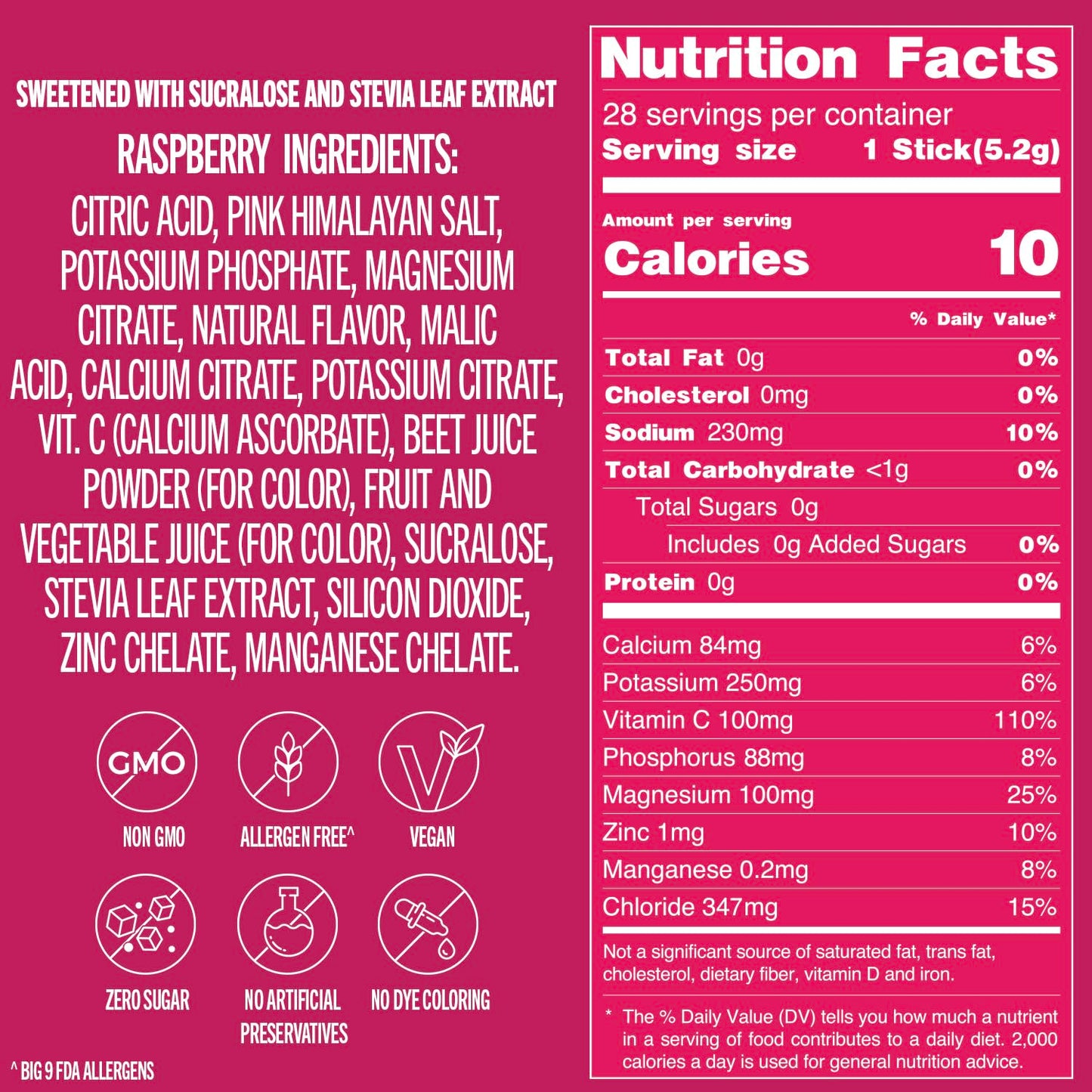 TREVI™ Sugar Free Electrolytes - Drink Mix Hydration Powder Packets - 28 Count - Variety Pack 1