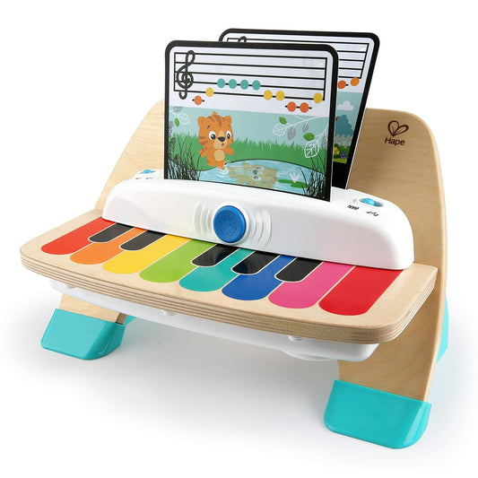Baby Einstein and Hape Magic Touch Wooden Toy Piano, Montessori Musical Learning Toy for Babies and Toddlers 6mo+ Nirvana Guru