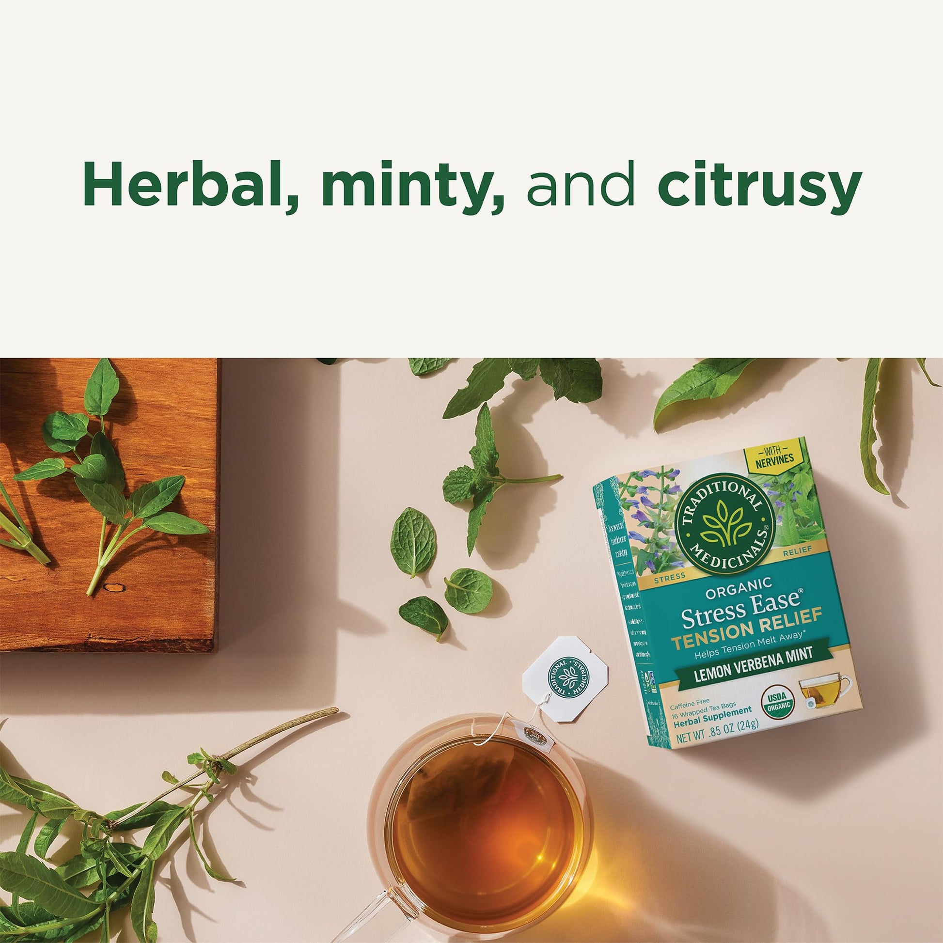 Traditional Medicinals Tea, Organic Chamomile, Calming, Calms Your Nerves, Supports Healthy Digestion, 96 Tea Bags (6 Pack) - Nirvana Guru