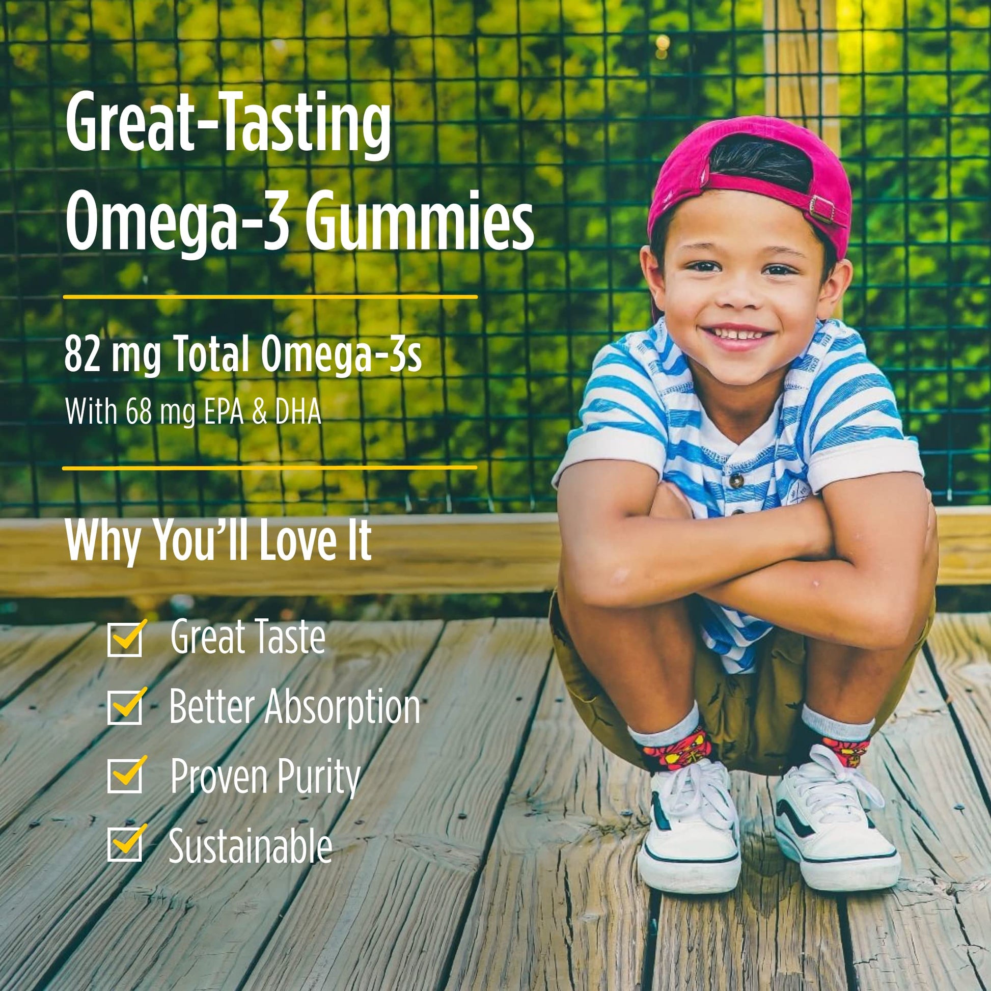 Nordic Naturals Nordic Omega-3 Gummies, Tangerine - 120 Gummies - 82 mg Total Omega-3s with EPA & DHA - Non-GMO - 60 Servings - Nirvana Guru