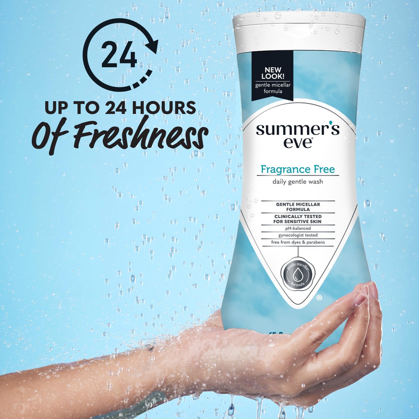 Summer's Eve, Ultimate Odor Control, Feminine Body Wash with Boric Acid, Removes Odor, Feminine Wash with pH Balance, 15 Fl Oz Nirvana Guru