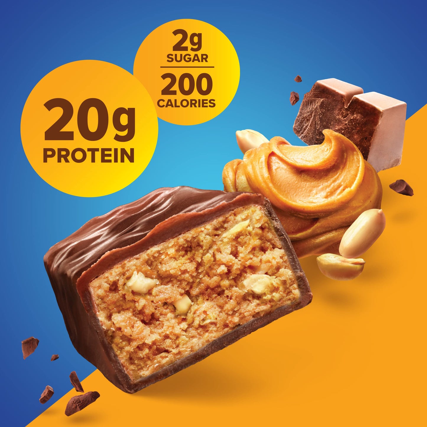 Pure Protein Bars, High Protein, Nutritious Snacks to Support Energy, Low Sugar, Gluten Free, Chocolate Deluxe, 1.76 oz., 12 Count(Pack of 1) (Packaging may vary)