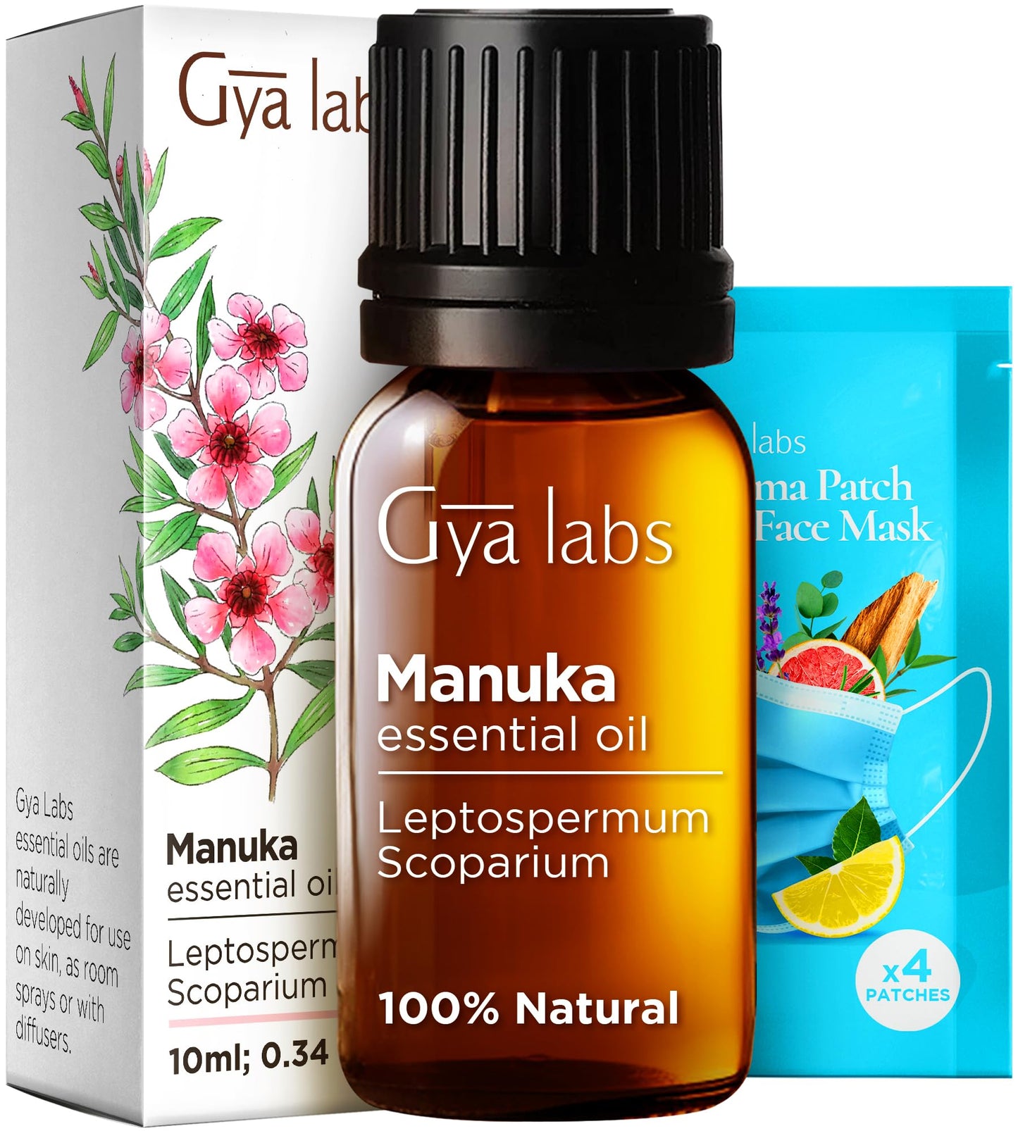 Gya Labs Frankincense Essential Oil for Face - 0.34 Fl Oz - 100% Pure Natural Frankincense Oil for Skin, Body Massages & Candle Making - Premium Grade for Wellness & Comfort - Woody & Calming Scent