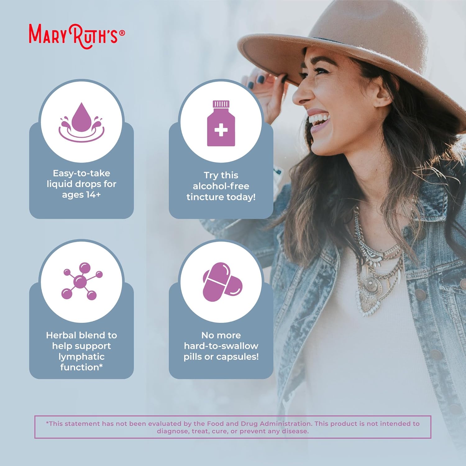 Lymphatic Support Drops by MaryRuth's | USDA Organic Lymphatic Cleanse Immune Support Supplement| Lymphatic Support with Echinacea & Elderberry | Blue Vervain | Vegan | Non-GMO | 30 Servings - Nirvana Guru