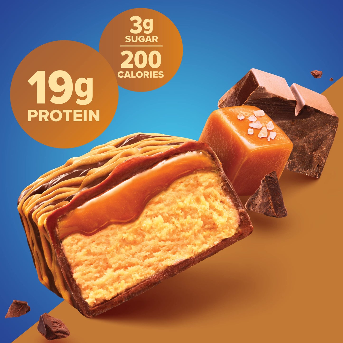 Pure Protein Bars, High Protein, Nutritious Snacks to Support Energy, Low Sugar, Gluten Free, Chocolate Deluxe, 1.76 oz., 12 Count(Pack of 1) (Packaging may vary)