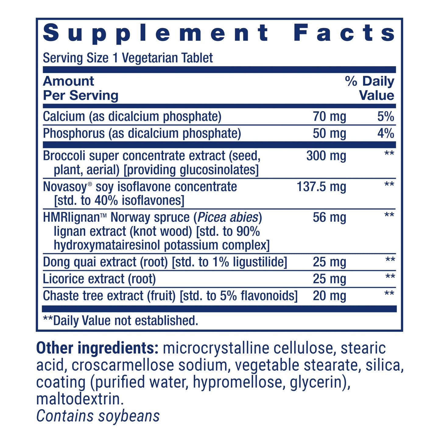 Life Extension Estrogen for Women, Helps Relieve hot Flashes and Night Sweats, Soy isoflavones, Norway Spruce Extract, chasteberry, Hormone-Free, Gluten Free, Non-GMO, Vegetarian, 30 Tablet - Nirvana Guru