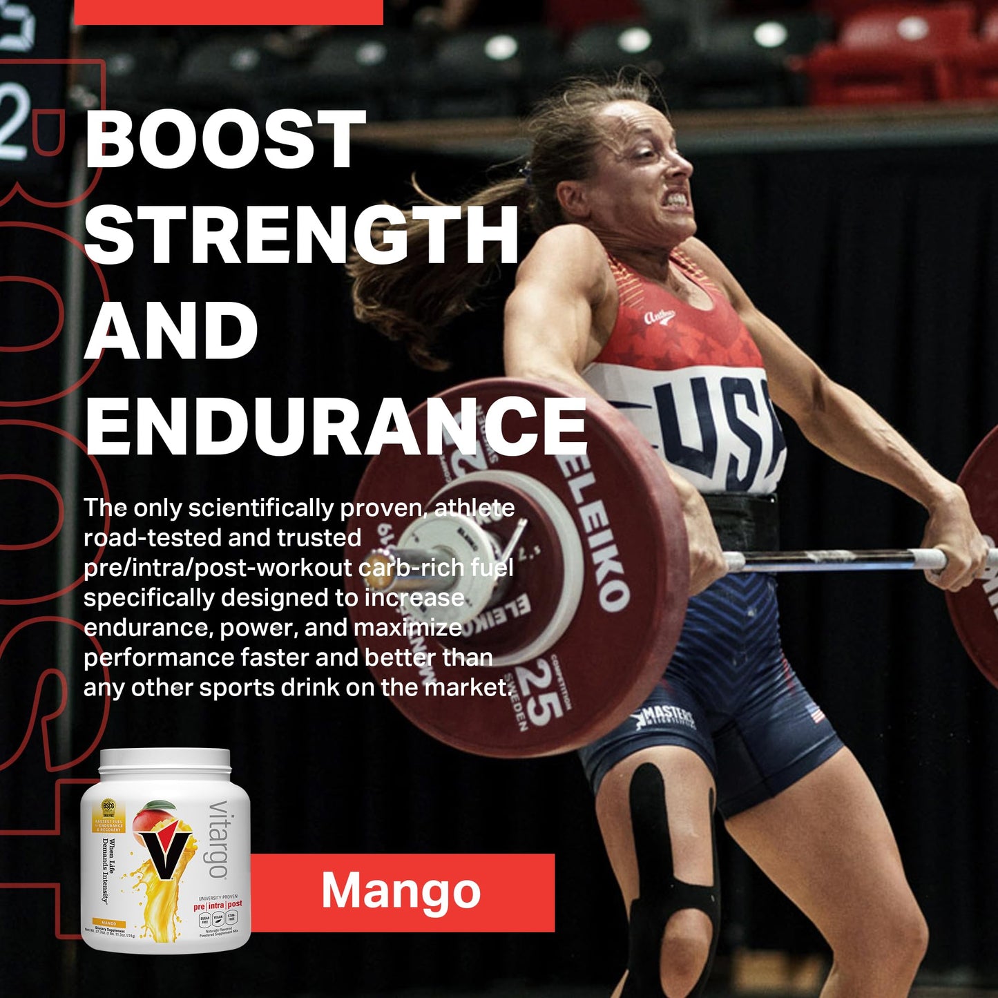 Vitargo Carbohydrate Powder, 2X Faster Absorbing, 4.4 LB Plain, Pre, Intra & Post, Sugar-Free Complex Carb Powder for Recovery, Endurance & Muscle Gain, Made in USA Nirvana Guru