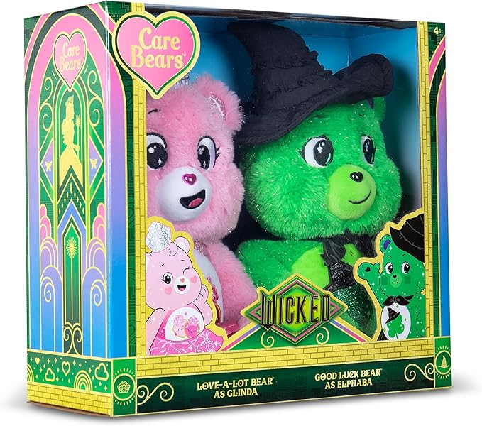 Care Bears - x Wicked 2-Pack - Love-a-Lot Bear as Glinda & Good Luck Bear as Elphaba nirvanaguru