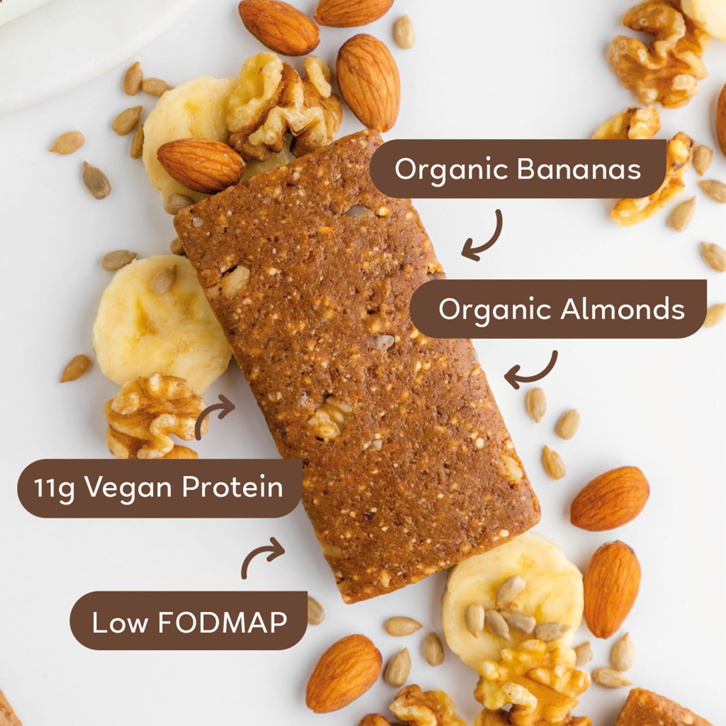 Gomacro, Nutrition Bar Oatmeal Chocolate Chip Organic 12 Count, 2.3 Ounce