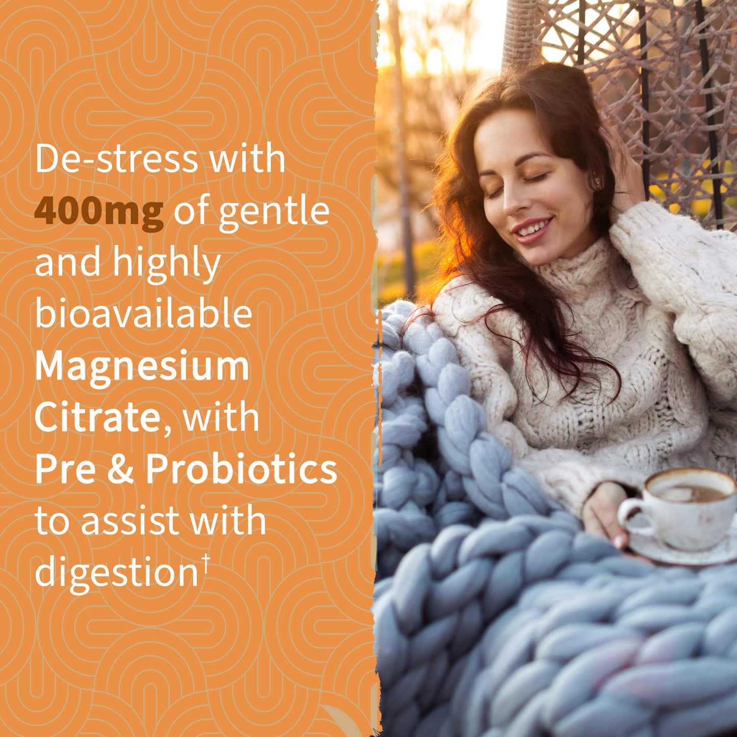 Garden of Life - Dr Formulated Magnesium Citrate Supplement with Prebiotics & Probiotics for Stress, Sleep & Recovery - Vegan, Gluten Free, Kosher, Non-GMO, No Added Sugars – 60 Raspberry Gummies - Nirvana Guru
