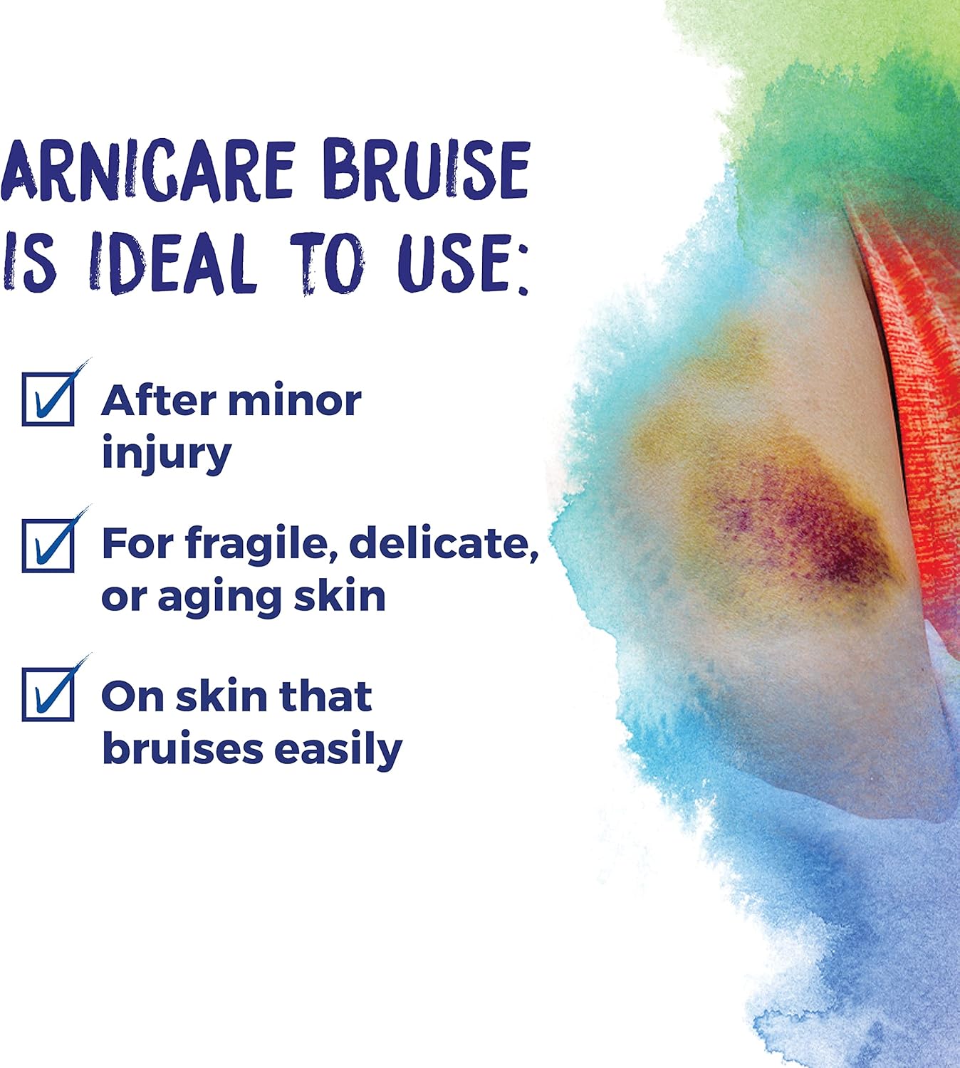 Boiron Arnicare Bruise Cream for Pain Relief from Bruising and Swelling or Discoloration from Injury - 1.4 oz - Nirvana Guru