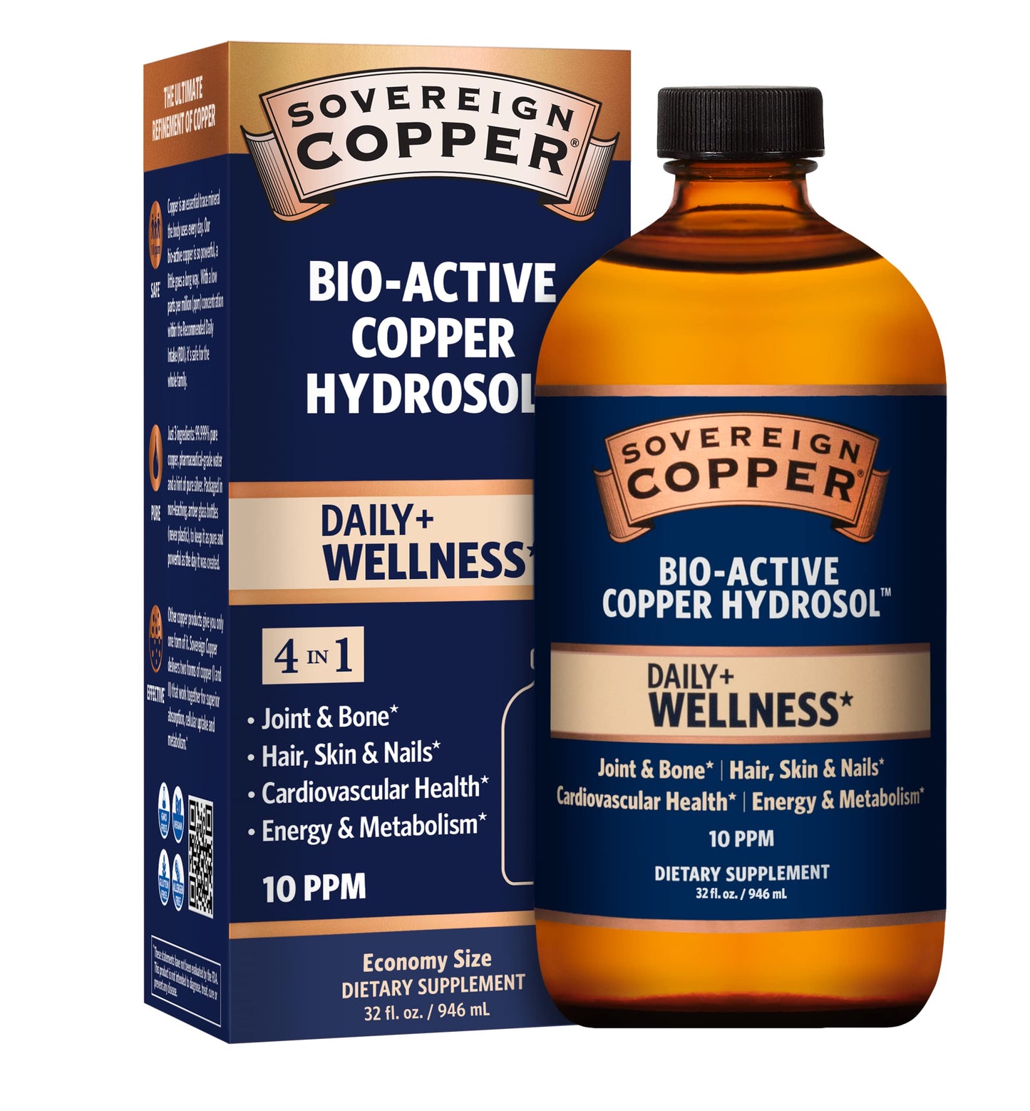 Sovereign Copper Bio-Active Copper Hydrosol, 8oz Nirvana Guru