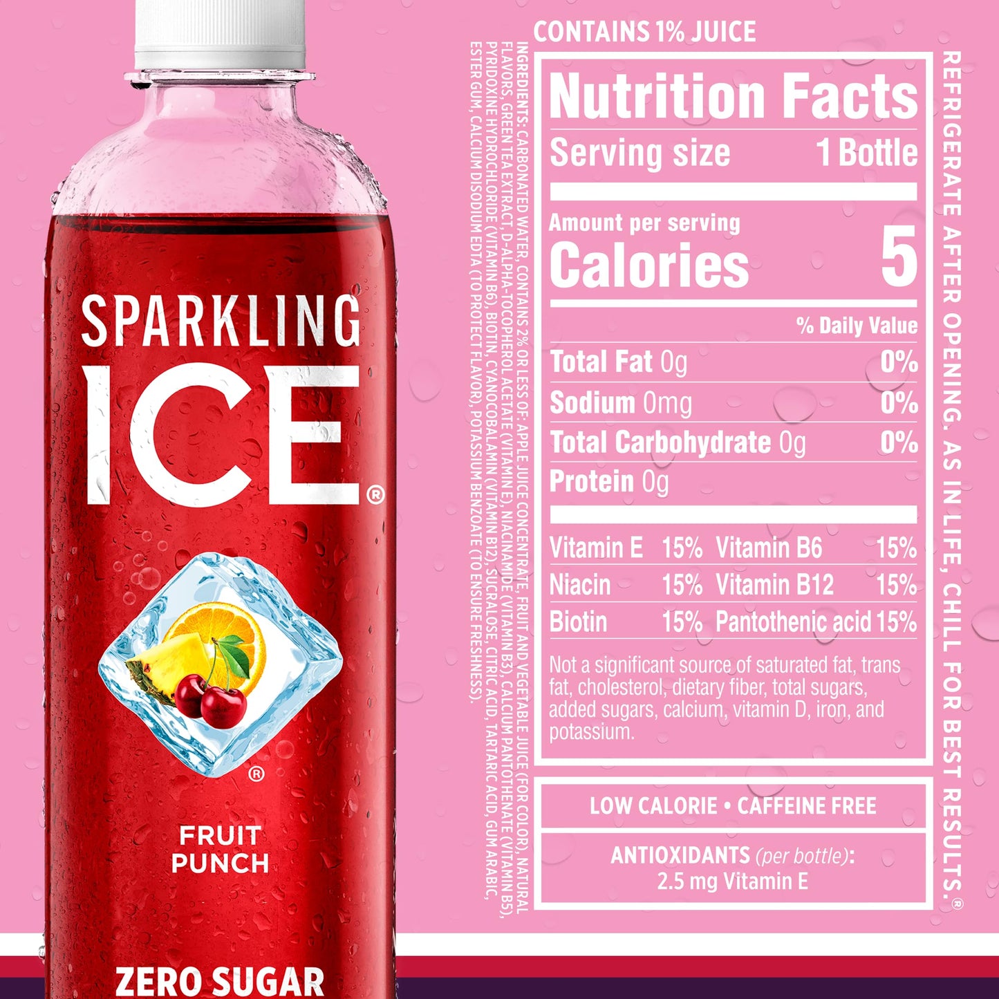 Sparkling Ice Purple Variety Pack, Flavored Water, Zero Sugar, with Vitamins and Antioxidants, 17 fl oz, 12 count (Black Raspberry, Cherry Limeade, Orange Mango, Kiwi Strawberry) - Nirvana Guru