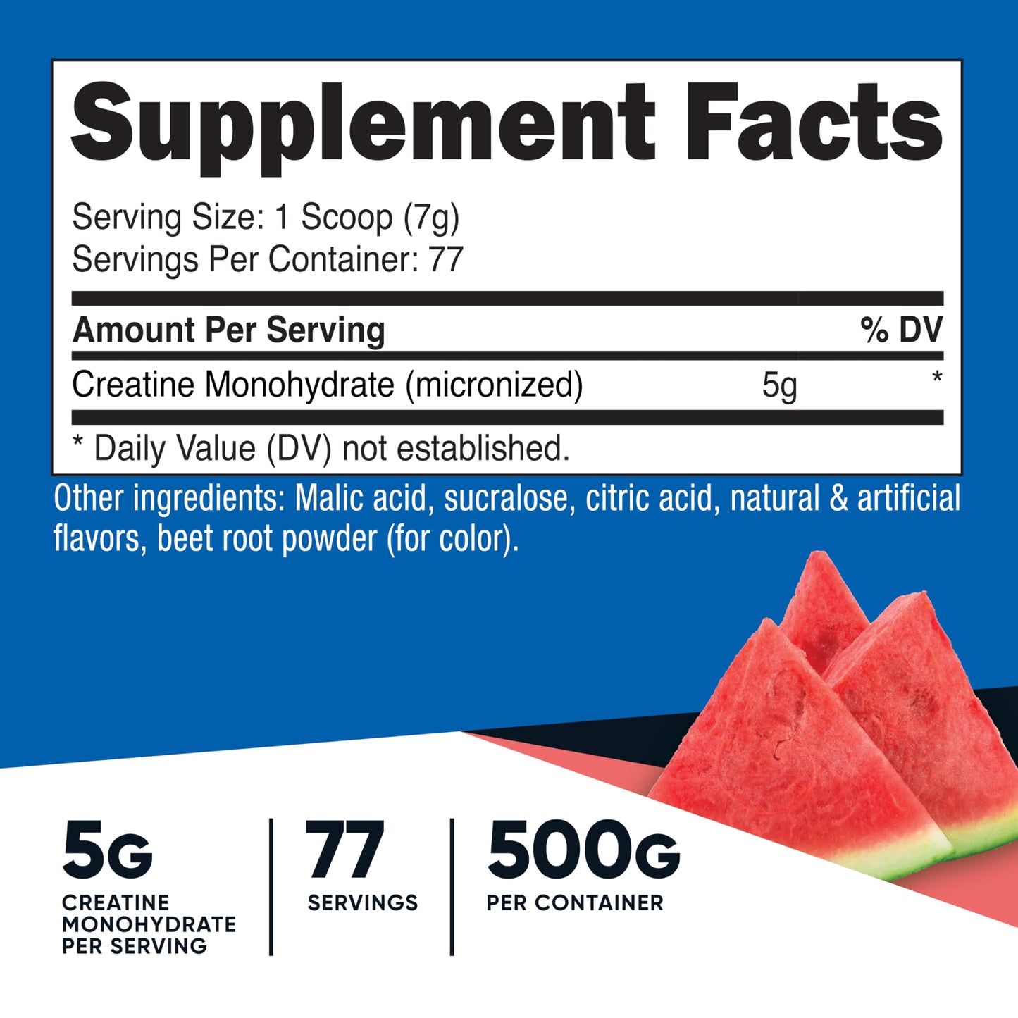 Nutricost Creatine Monohydrate Micronized Powder 500G, 5000mg Per Serv (5g) - 100 Servings, 17.9 Oz Nirvana Guru